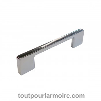 Poignée d'Armoire Toscane Chrome 128 mm (5 ")